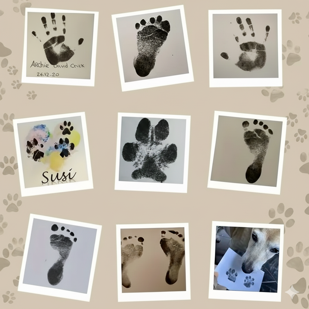 Paw Print Ink Pad